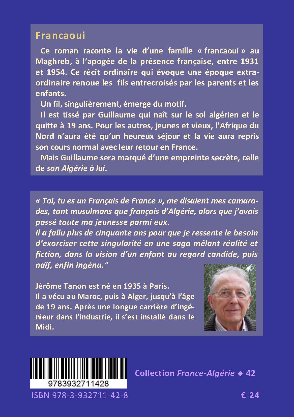 Back cover of Francaoui